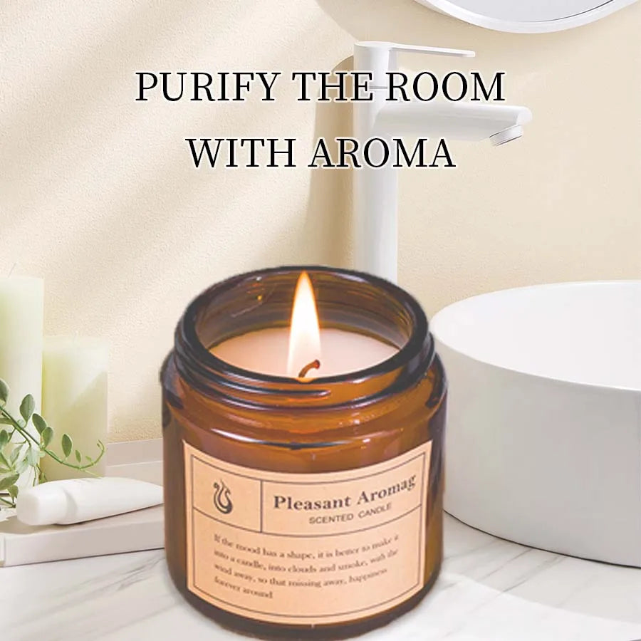 Scented Candle for Home – Calm & Cozy Atmosphere