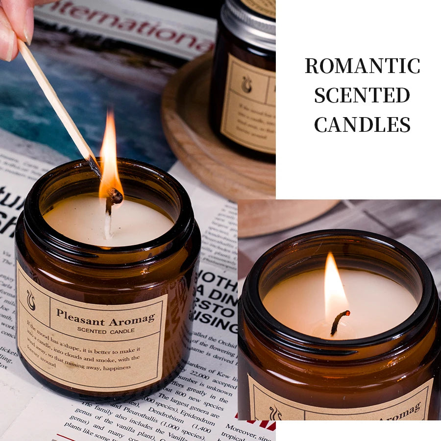 Scented Candle for Home – Calm & Cozy Atmosphere