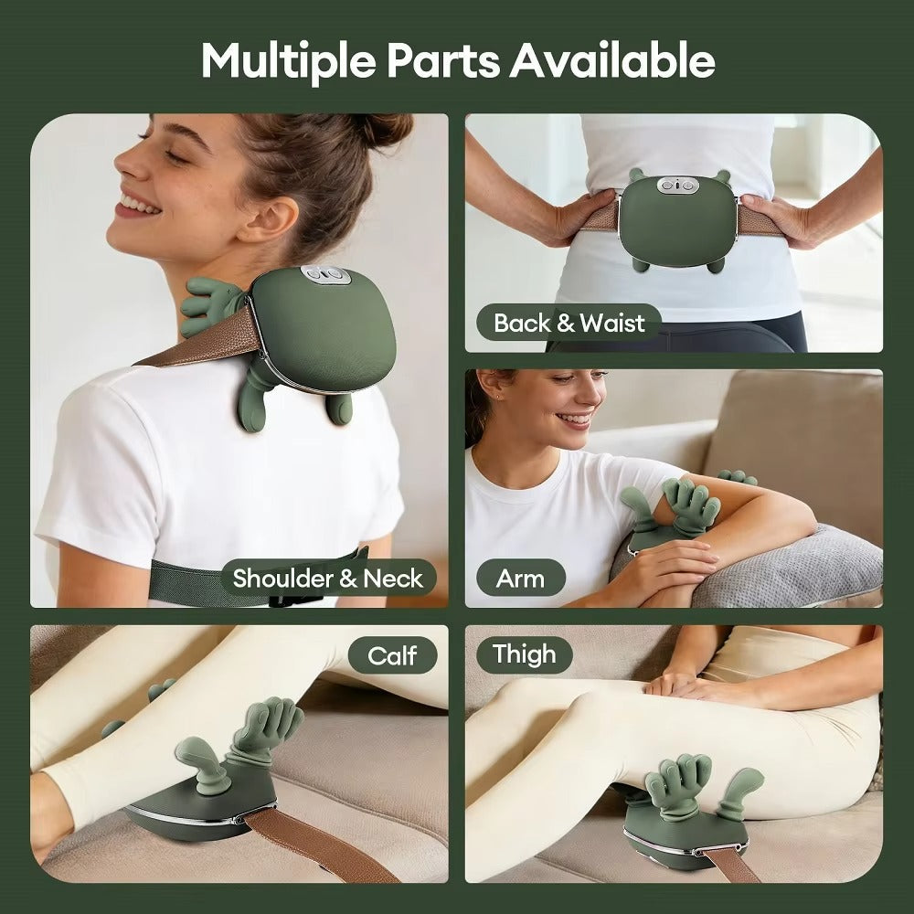 Neck & Shoulder Massager – Deep Tissue Pain Relief with Heat Therapy, Muscle Relaxation & Stress Recovery