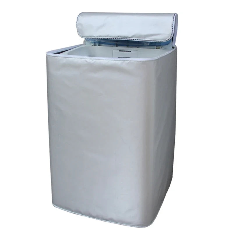 Waterproof Washing Machine Cover – Dust & Water Protection Anti-Rain Heavy Duty Durable Premium Quality Protective Cover for All Automatic Front Load and Top Load Washing Machines for Long Lasting Indoor and Outdoor Use