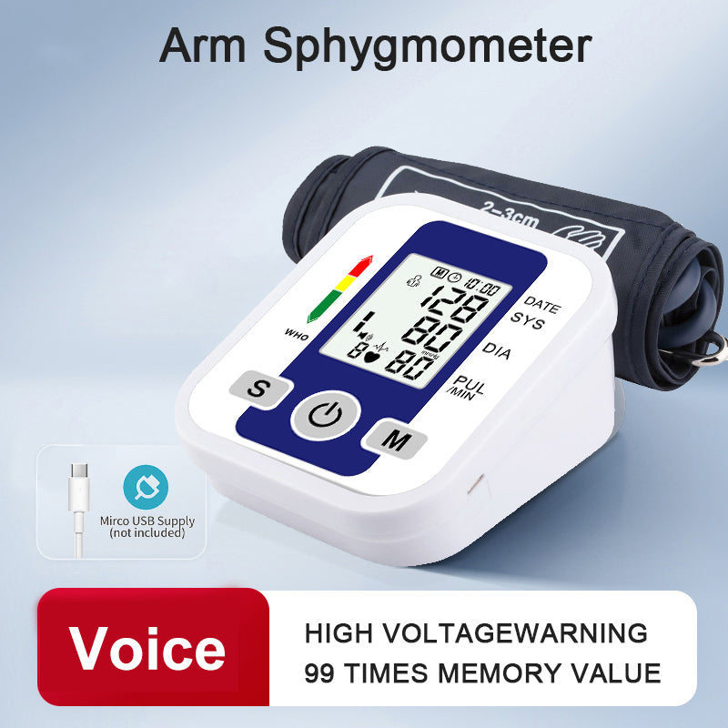 Digital Blood Pressure Monitor – Automatic BP Machine for Accurate Home Health Monitoring