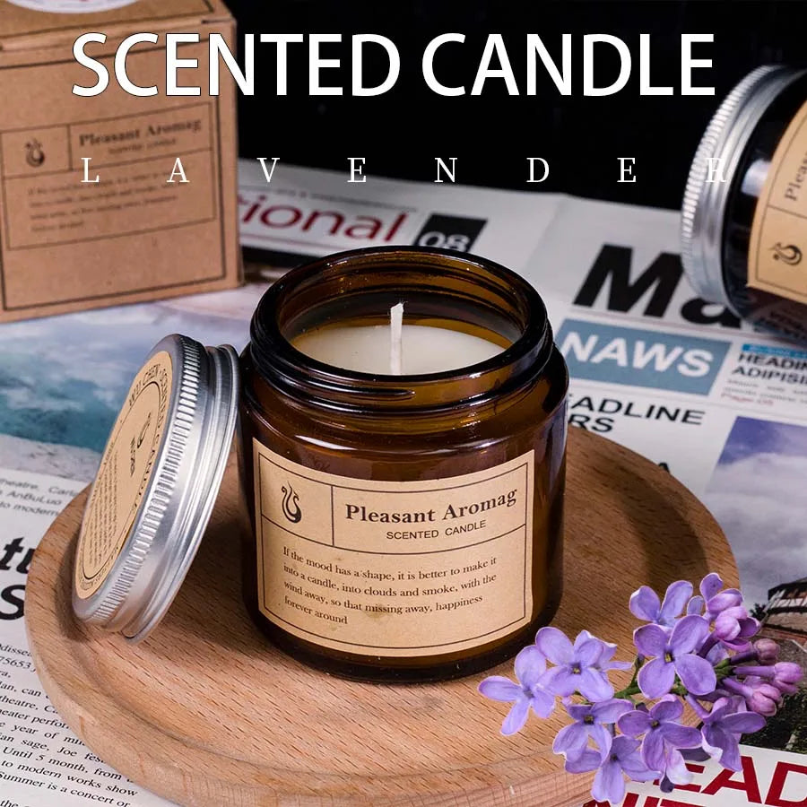 Scented Candle for Home – Calm & Cozy Atmosphere