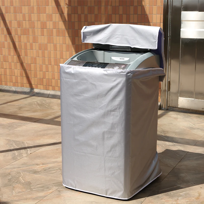 Waterproof Washing Machine Cover – Dust & Water Protection Anti-Rain Heavy Duty Durable Premium Quality Protective Cover for All Automatic Front Load and Top Load Washing Machines for Long Lasting Indoor and Outdoor Use