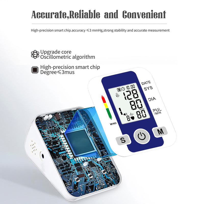 Digital Blood Pressure Monitor – Automatic BP Machine for Accurate Home Health Monitoring