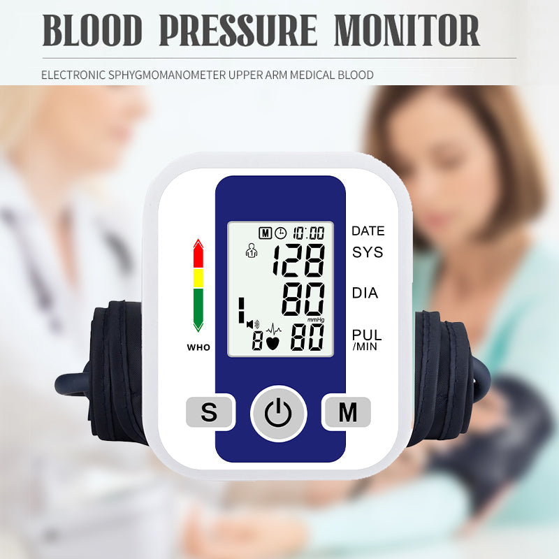 Digital Blood Pressure Monitor – Automatic BP Machine for Accurate Home Health Monitoring