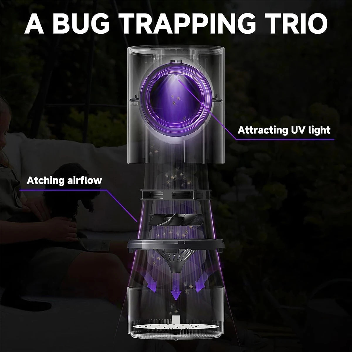 No More Mosquito Nights – Electric UV Mosquito Killer Lamp for Safe & Silent Protection”
