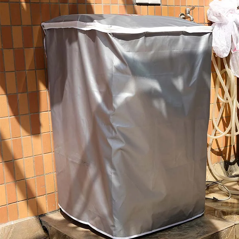Waterproof Washing Machine Cover – Dust & Water Protection Anti-Rain Heavy Duty Durable Premium Quality Protective Cover for All Automatic Front Load and Top Load Washing Machines for Long Lasting Indoor and Outdoor Use