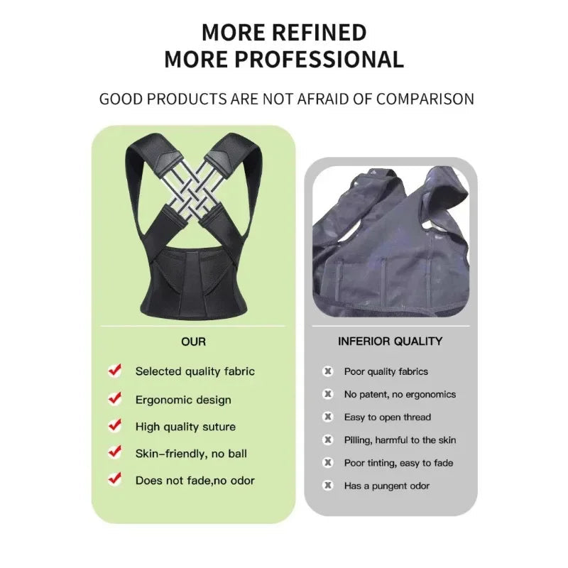 AlignEase Posture Belt -Flexible support for work , study & Daily Wear