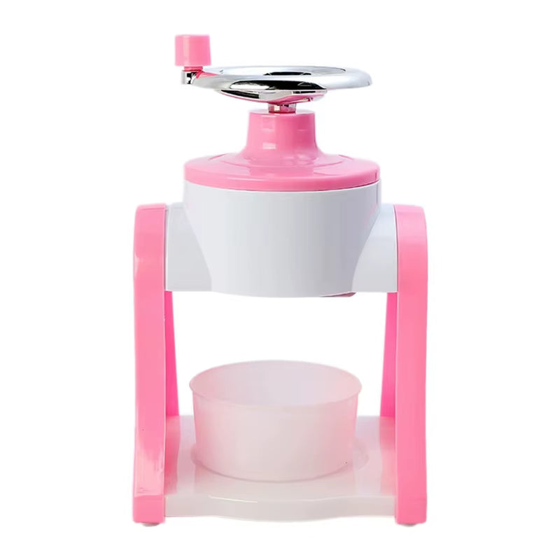 Manual Portable Hand Ice Crusher Machine – Stainless Steel Ice Shaver & Crusher for Home, Drinks, Cocktails, Smoothies & Summer Use, Easy Hand Operated Ice Grinder