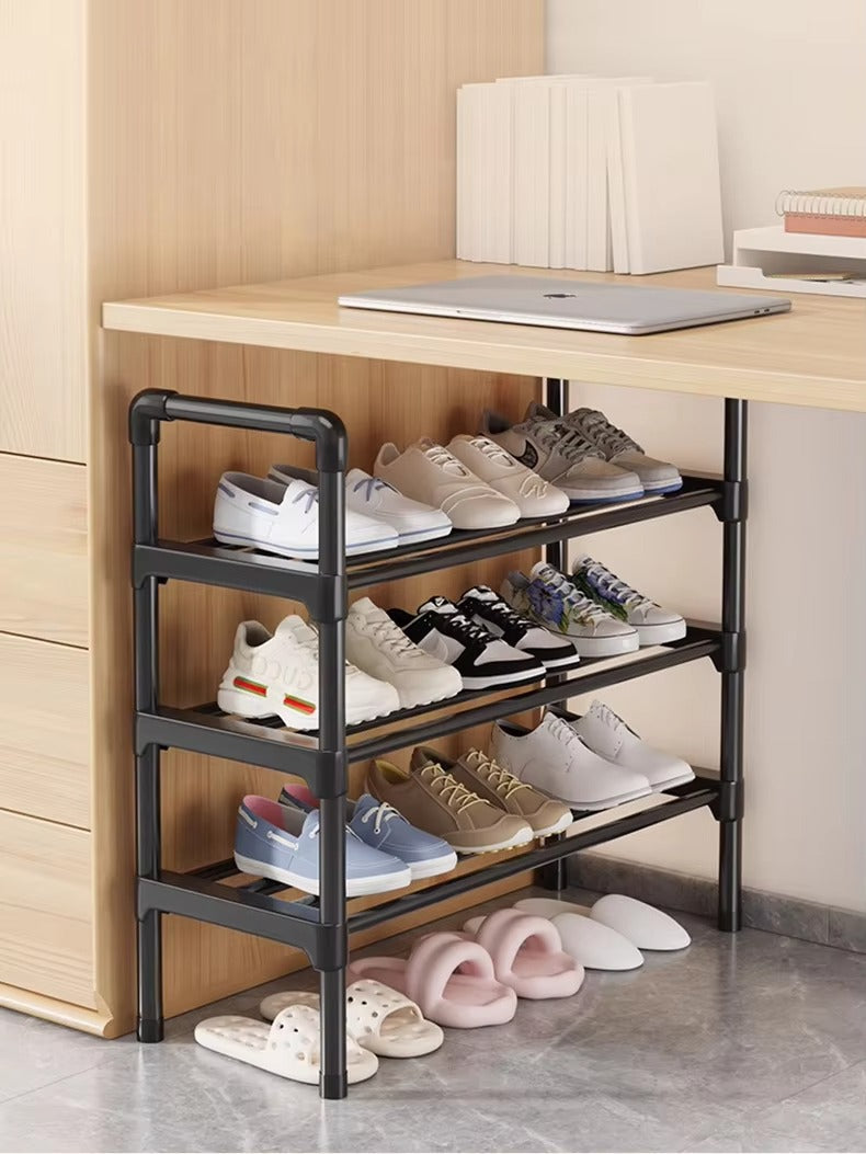 Modern Multi-Layer Shoe Rack Organizer for Home / Durable Space Saving Footwear Storage Shelf / Strong & Stylish Design for Bedroom, Entryway & Closet