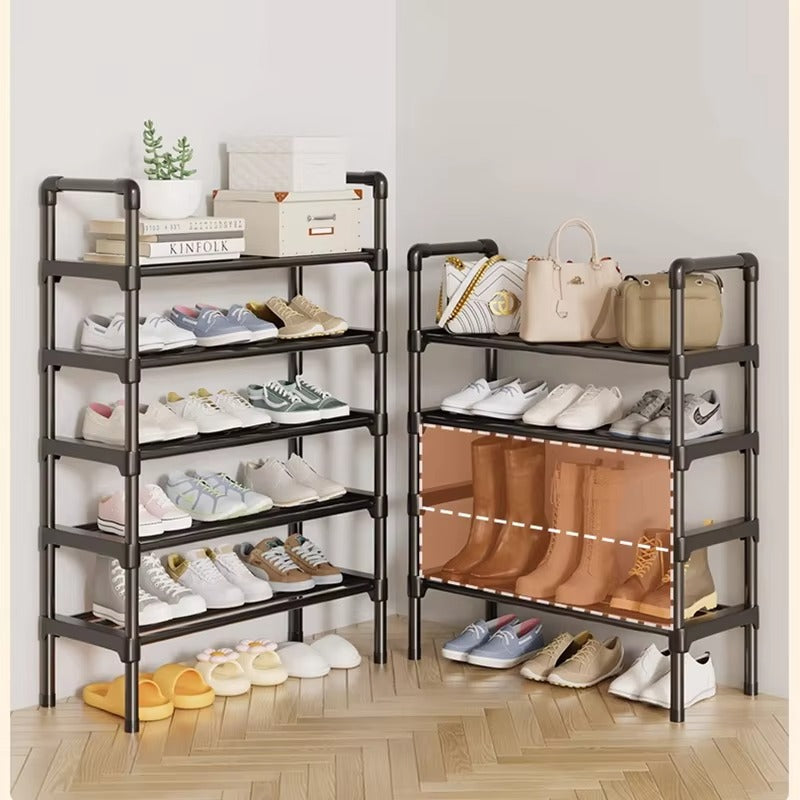 Modern Multi-Layer Shoe Rack Organizer for Home / Durable Space Saving Footwear Storage Shelf / Strong & Stylish Design for Bedroom, Entryway & Closet
