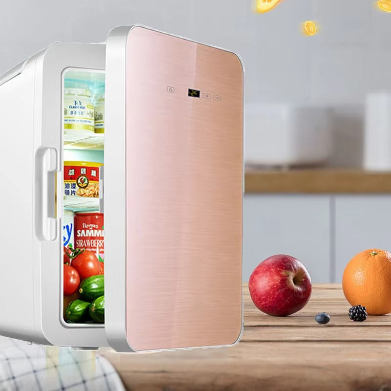 Mini Fridge – Small Personal Refrigerator for Drinks, Snacks & Cosmetics, Portable Compact Cooling Solution for Home, Office & Travel Use