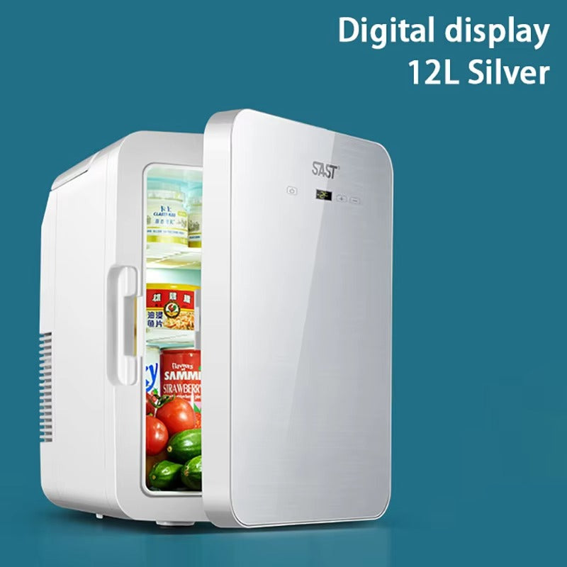 Mini Fridge – Small Personal Refrigerator for Drinks, Snacks & Cosmetics, Portable Compact Cooling Solution for Home, Office & Travel Use